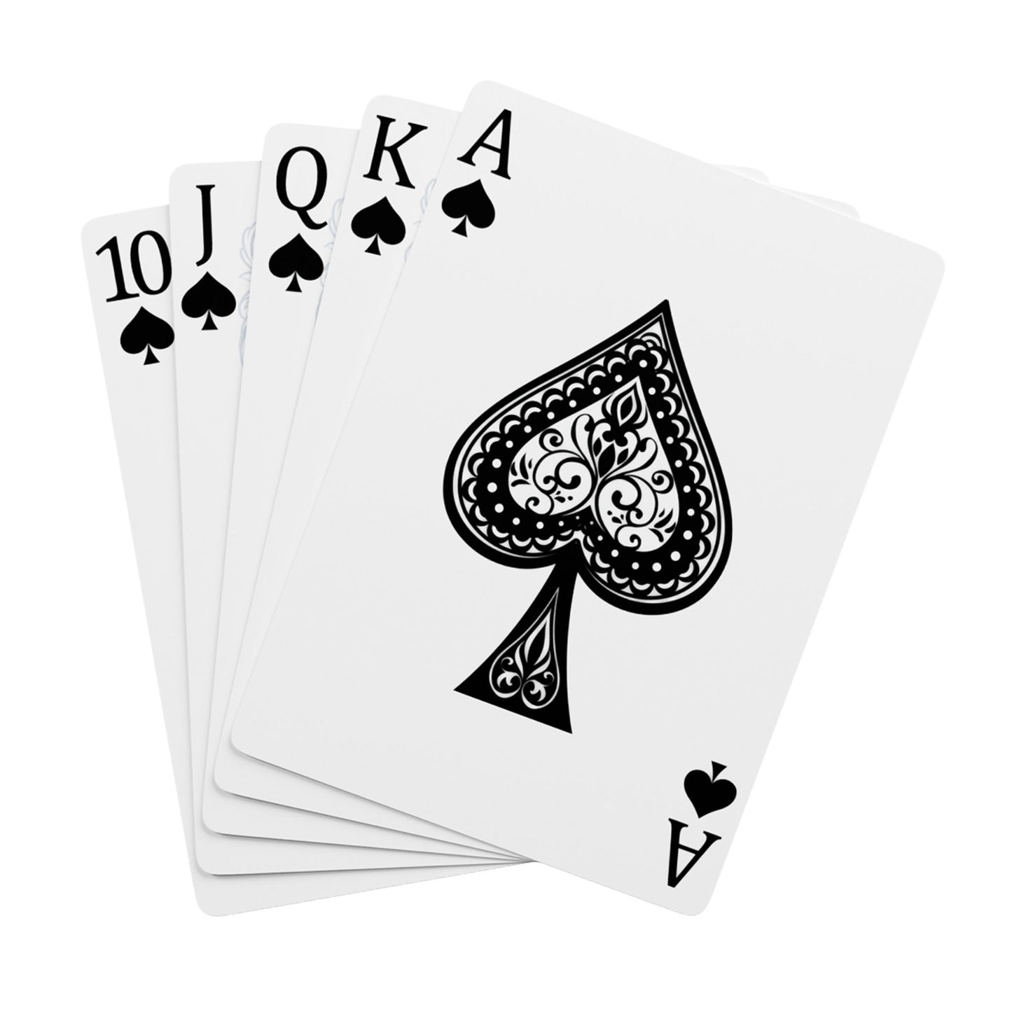 Black Barrel Poker Playing Cards - Premium Deck with Wolf Design & Elegant Ace of Spades